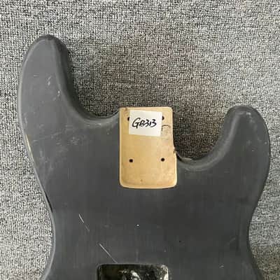 Black 4 String Precision P Bass Style Basswood Body image 5