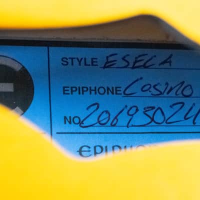 Epiphone USA Casino Hollowbody Electric Guitar - Vintage Burst image 12