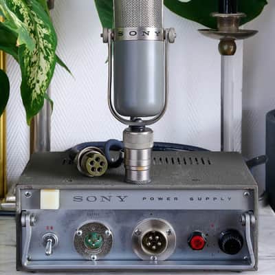 Sony C-37A Tube Condenser Microphone 1960s - Blue image 1