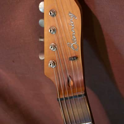 Banning Guitars Custom Strat 2014 Old Growth Sugar Pine image 4