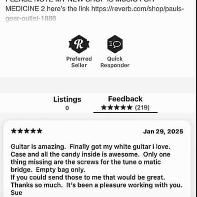 DEMO VIDEO Epiphone Tom DeLonge Signature ES-333 (US customers tariff fees are included in shipping costs and prepaid) image 13