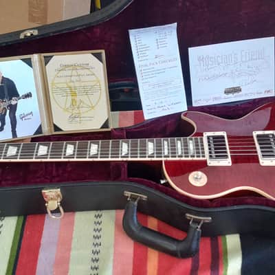 Gibson Custom Shop Alex Lifeson Les Paul Axcess 2011 - Royal Crimson image 1