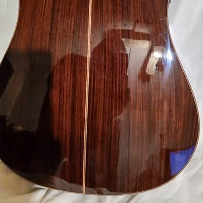 Washburn WD250SWCE SOLID ROSEWOOD BACK/SIDES SOLID SPRUCE TOP Acoustic Electric Guitar. image 12