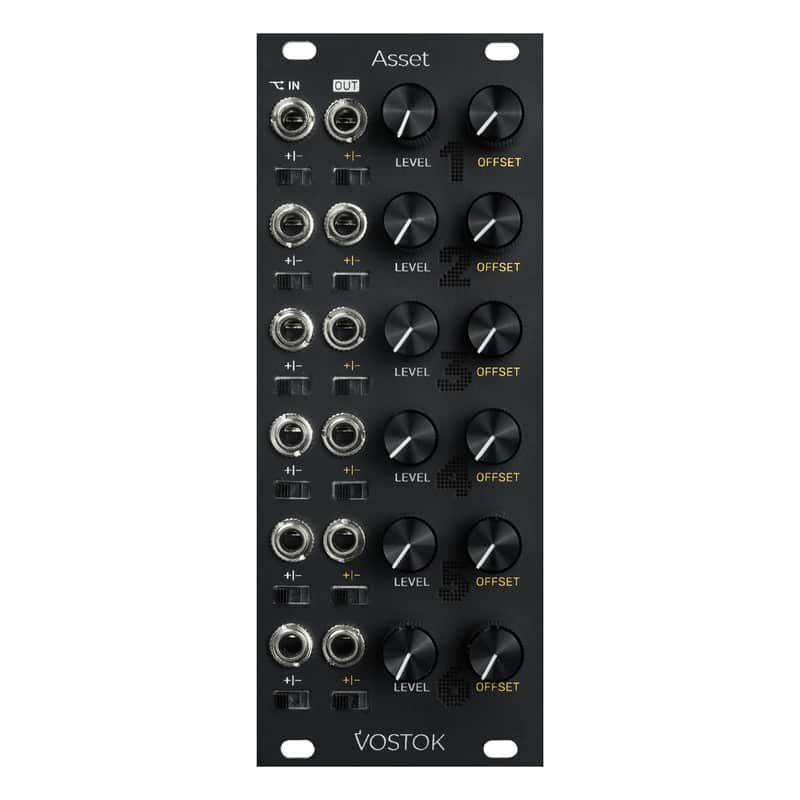 Vostok Instruments Asset Eurorack Multi-Channel Attenuator Module image 1