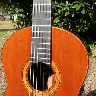 1981 Kazuo Yairi YC-50 AMAZING RAMIREZ STYLE Classical Concert Guitar+K Yairi Hard Case plus more extras image 10