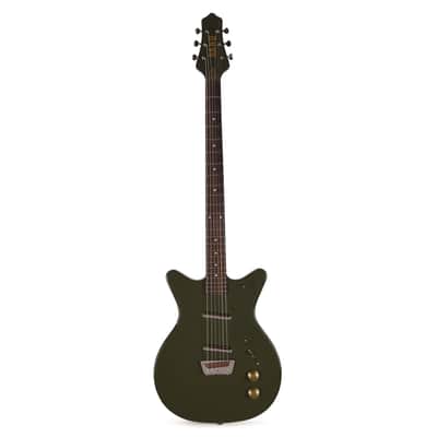 Danelectro Dan O Cool Baritone Electric Guitar - Green (Open Box)