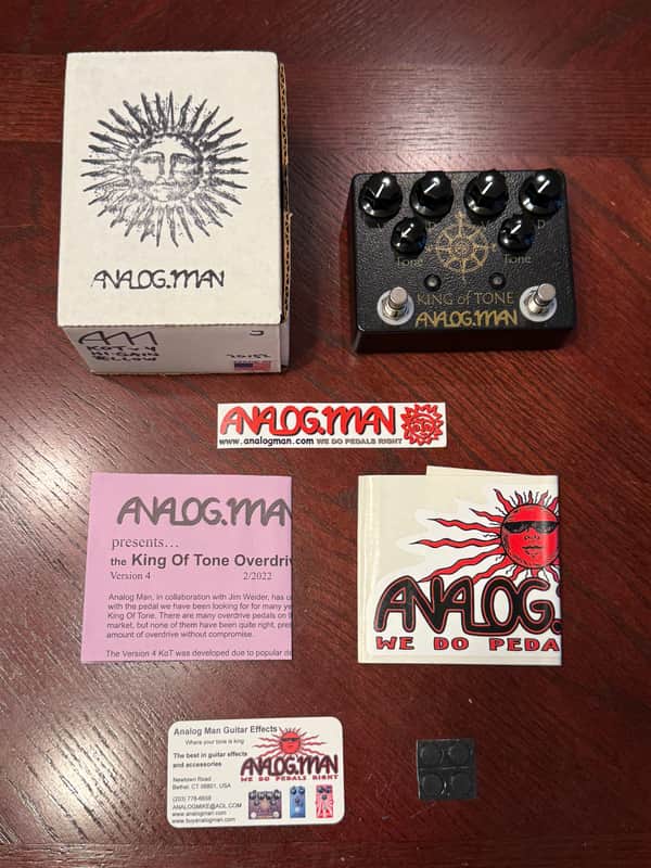 Analogman King of Tone 2022 - Black image 1
