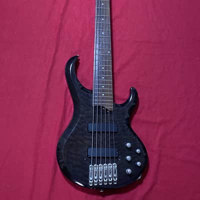 Ibanez BTB406QM エレキベース Ibanez BTB406QM 6-String Bass Transparent Black – Chicago Music