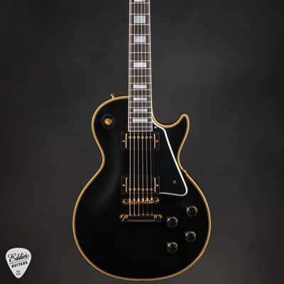 Gibson Custom Shop 1957 Les Paul Custom VOS Ebony 9.10 #751830 image 3