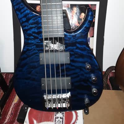 Modulus Quantum Five-String 2007 Transparent Blue image 6