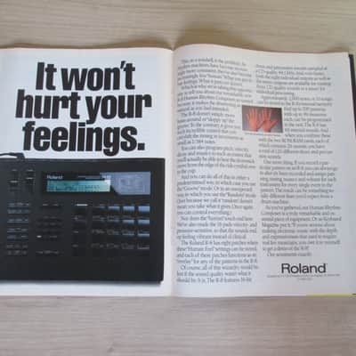Roland Users Group Magazine's Collection (incl.D-50)  – 1987 -) 1990 - Original Vintage Synthesizer Brochure image 20