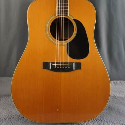 1970s Yamaki F-150 Dreadnought Acoustic Guitar MIJ w/ Hard Case image 2