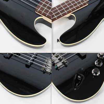 Fender Aerodyne Jazz Bass 2018 Made in Japan Black 4-String Electric Bass NICE! image 18