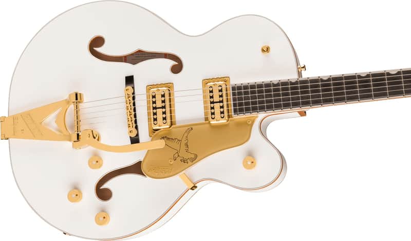 Pre-Order! GRETSCH FALCON HOLLOW BODY WITH STRING-THRU BIGSBY / WHITE image 1