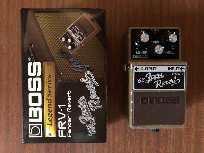 Boss FRV-1 '63 Fender Reverb 2009 - Present - Brown image 1
