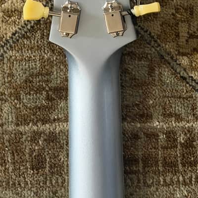 Eastman T64-T-IBM Eastman T64-T Hollow-Body Ice Blue Metallic w/ Gig Bag & Free Pro Setup image 11