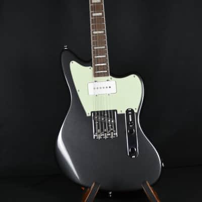 Squier Limited Edition Paranormal Offset Telecaster SJ - Charcoal Frost Metallic image 2