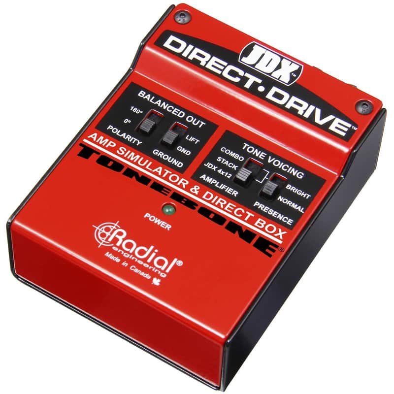Radial JDX direct drive DI amp simulateur image 1