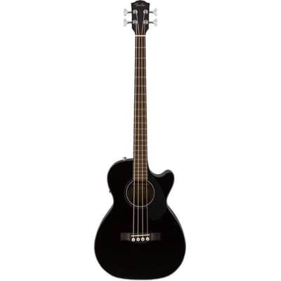 Fender Acoustic Bass Guitar 4-String with Fishman Bass Acoustic Guitar Pickup with Tuner and Equalizer, Classic Design with Rounded Walnut Fingerboard, Mahogany Construction, Spruce Top image 1