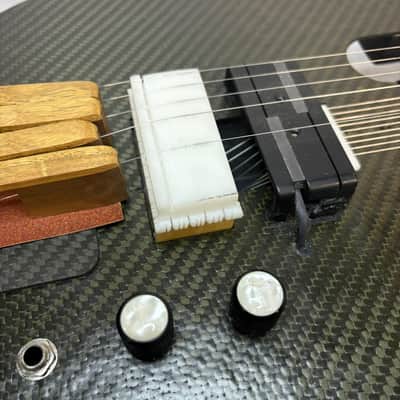 Fosse Ultra II Electric Sitar | Rare Handmade Carbon Fiber | Collector Grade image 8