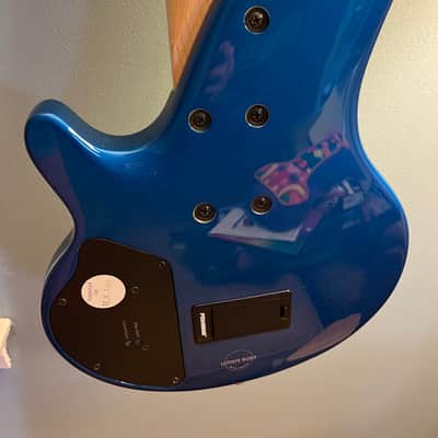 Cort Blue CURBOW 4-String Bass 2010s Korea image 2