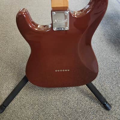 New Squier Classic Vibe '70s Stratocaster HSS HT Hardtail Electric Guitar - Mocha image 8