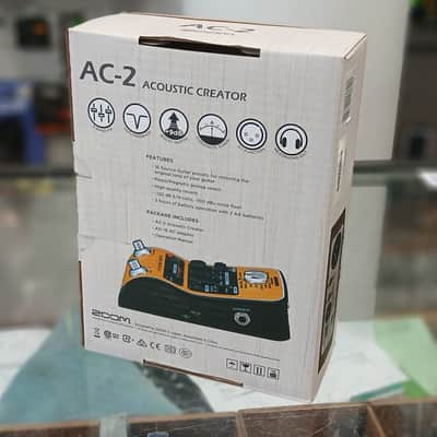 Zoom AC-2 Acoustic Creator 2017 - Present - Brown image 2