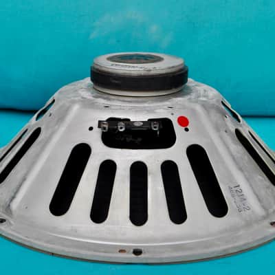 VOX labeled Oxford 12J4-2 1960s 8 Ohm Speaker Pair image 15