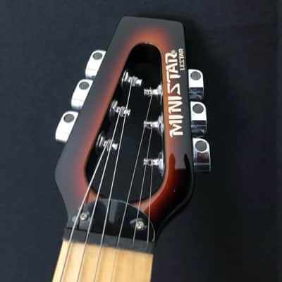 Original South Korean Ministar Lestar Travel Guitar Built in Headset Amp Gibson Scale image 10