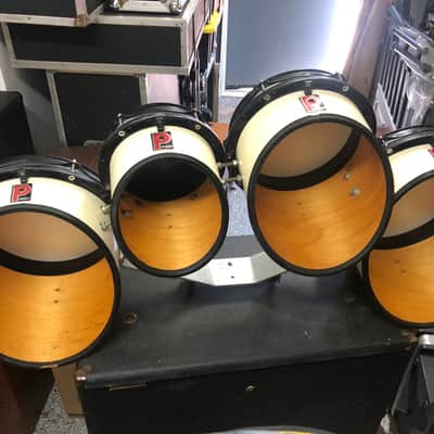 Premier Marching Band Quad Tenor Drums White image 11