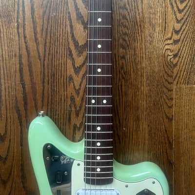 2005 Fender American Vintage ‘62 Jaguar (Lollar Pickups) - Surf Green image 5