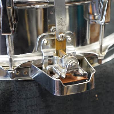 Vintage 1966 Ludwig USA Super Sensitive 6.5x14" Steel Snare Drum - ALL ORIGINAL image 10