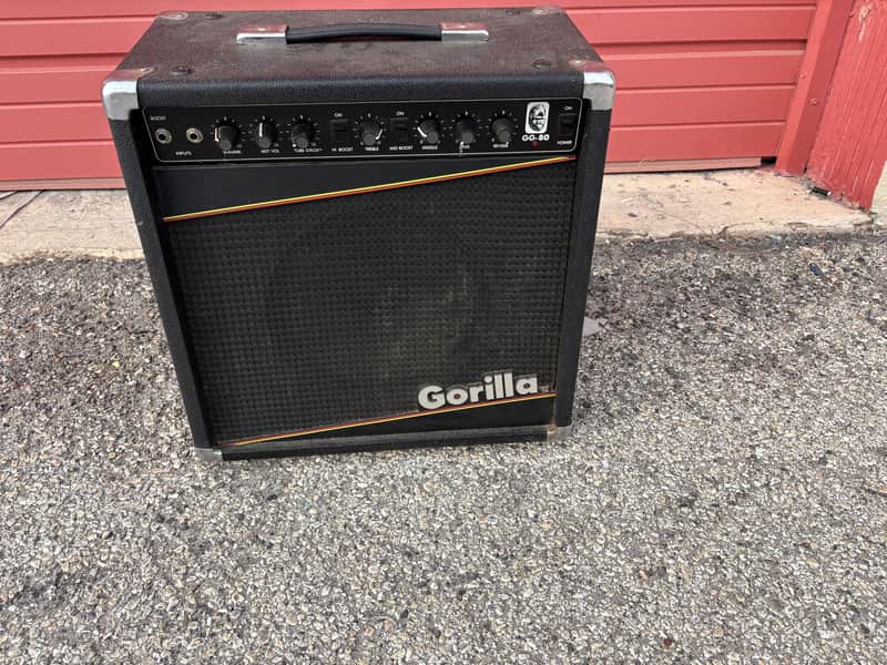 Gorilla GG-80 - Black GG80 Electric Guitar Amp image 1