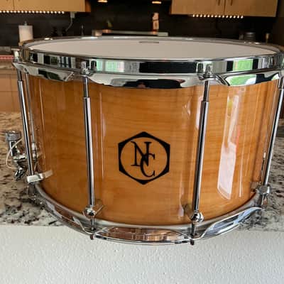 Noble and Cooley 8x14 Steam Bent Solid Maple Shell Snare - Lacquer image 1