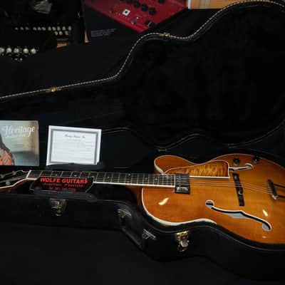 Heritage Custom Eagle Classic 2001 - Almond Sunburst image 6