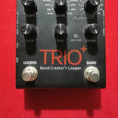 DigiTech TRIO Plus Band Creator + Looper 2010s - Black image 1