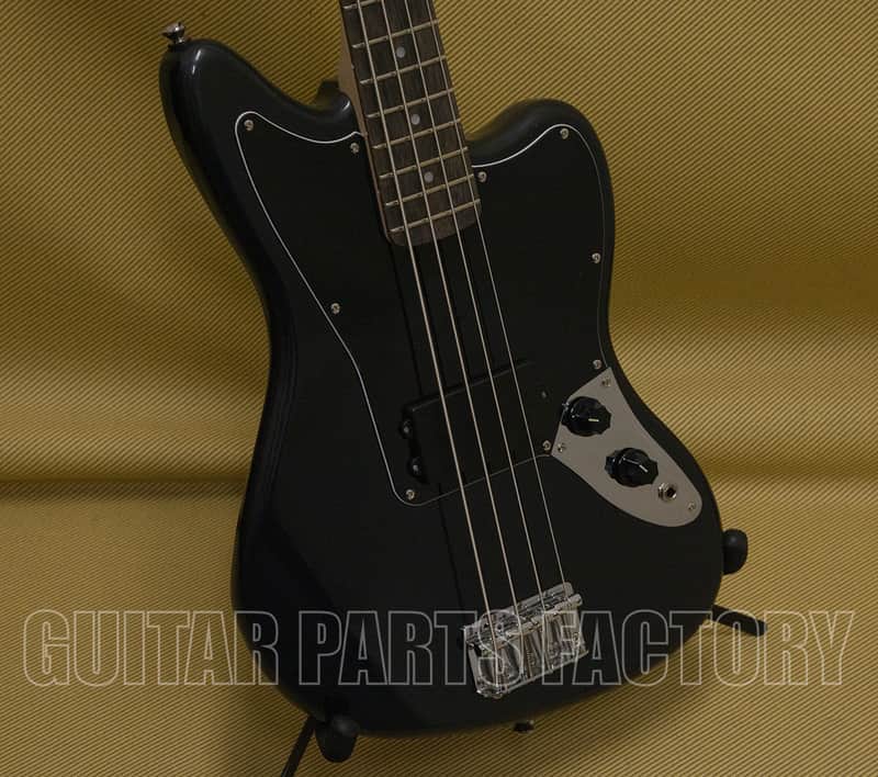 037-8501-569 Squier Affinity Series Jaguar Bass H Charcoal Frost Metallic image 1