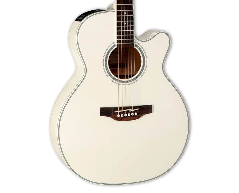 Takamine GN37CE Acoustic-Electric Guitar - Pearl White w/Gig Bag - B-Stock image 1