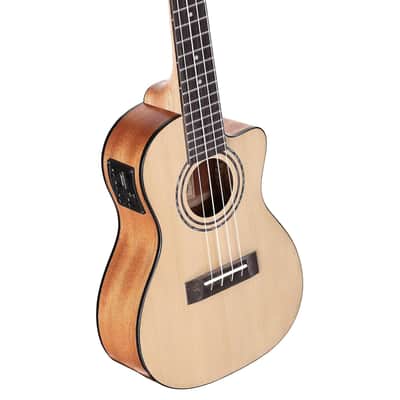 Alvarez RU26CCE Regent Series Soprano Ukulele - Mahogany with Satin Finish image 2