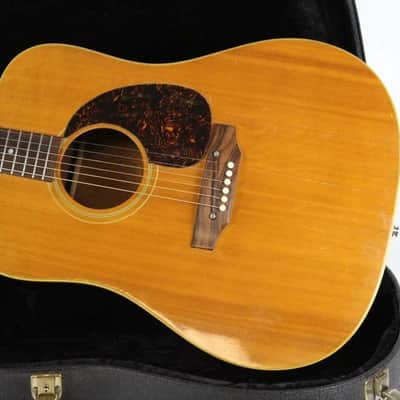 Vintage 1970-1971 Gibson J-50 ADJ Natural Acoustic Guitar 1970s USA image 2