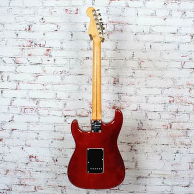 Fender - 2019 Rarities Flame Ash Top Stratocaster Electric Guitar - Plasma Red Burst - with OHSC - x0763 - USED (MMM-110207) image 10