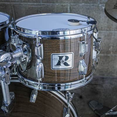 Rogers Londoner V Drum Kit – 1977 Big R Era – New Mahogany – Complete Memriloc Hardware image 10