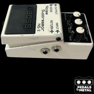 Boss NS-2 Noise Suppressor (Silver Label) 1989 - Present - White - X18309 image 5