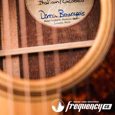 Bourgeois OM-DB Signature Italian Cocobolo Acoustic Guitar - 2018 image 10