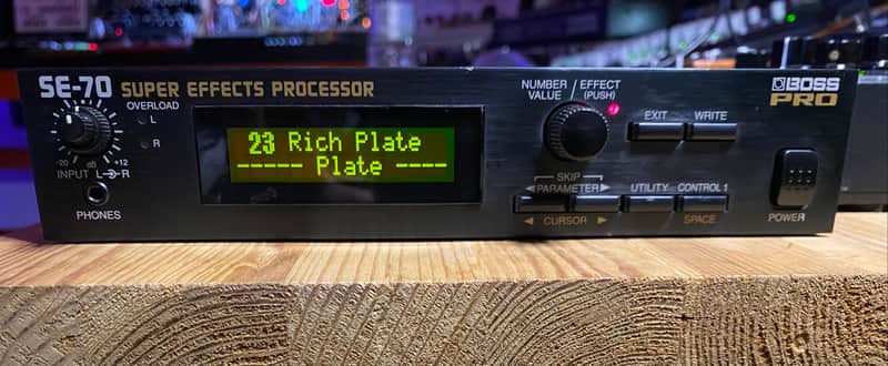 Boss SE-70 Super Effects Processor | Reverb