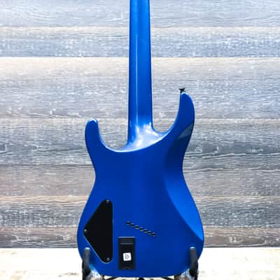 Jackson X Series Soloist Arch Top SLAT7 MS Metallic Blue Electric Guitar w/Bag image 3
