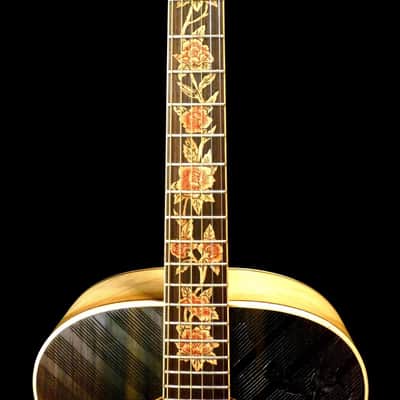 Blueberry Handmade Acoustic Guitar Grand Concert with Balinese Rosewood and Balinese Koa image 7
