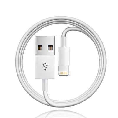 USB A to Lightning Cable Magic Keyboard Charging Cord Compatible for Magic Trackpad/Magic Mouse/iPad Lightning Ports Keyboard and Case/Mouse Charger Cable Power Cord 3.3FT image 1