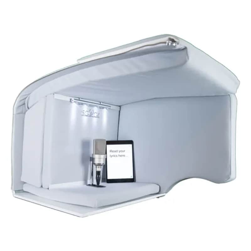 Isovox 2 Home Vocal Booth w/ Avantone CK-6 microphone LV-3725 2020 - Grey image 1