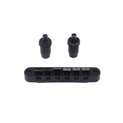 KD by AxLabs Tune-O-Matic Bridge & Stop Tailpiece - Satin Black image 1